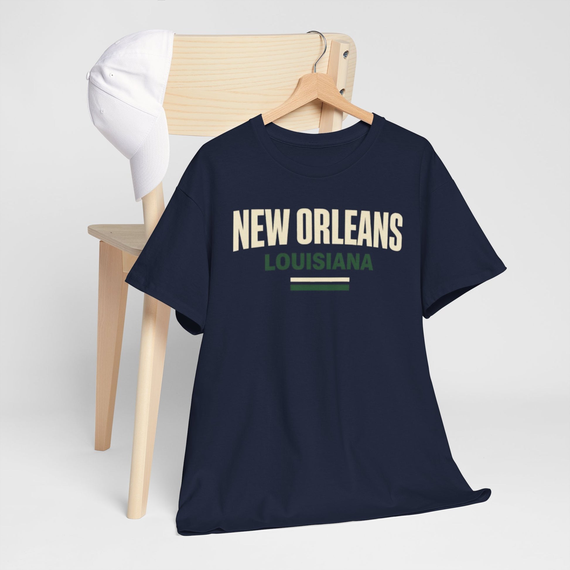 Dark Slate Gray New Orleans Louisiana T‑Shirt – Vintage City Tee