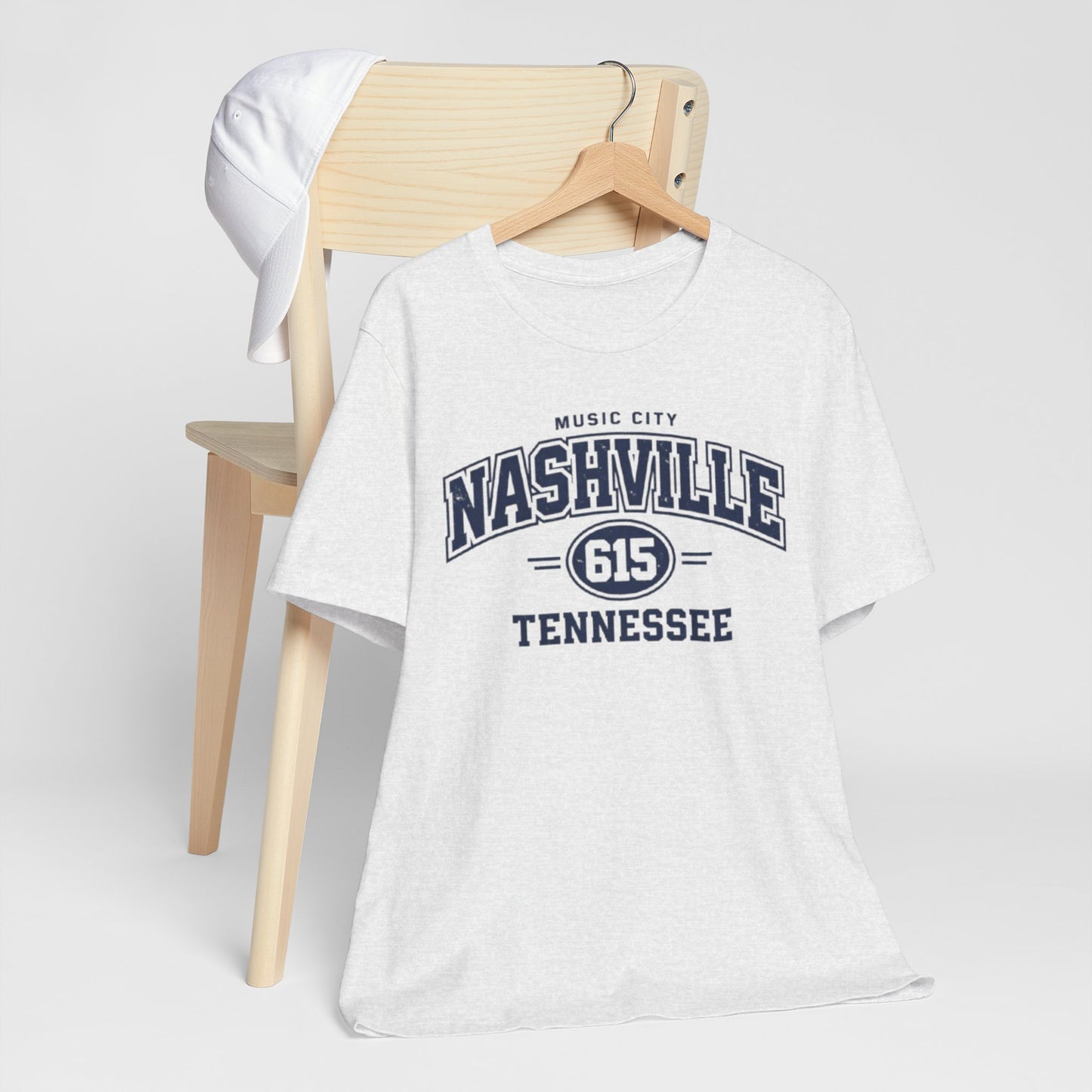 Nashville Tennessee 615 T Shirt Music City Vintage 90s Style