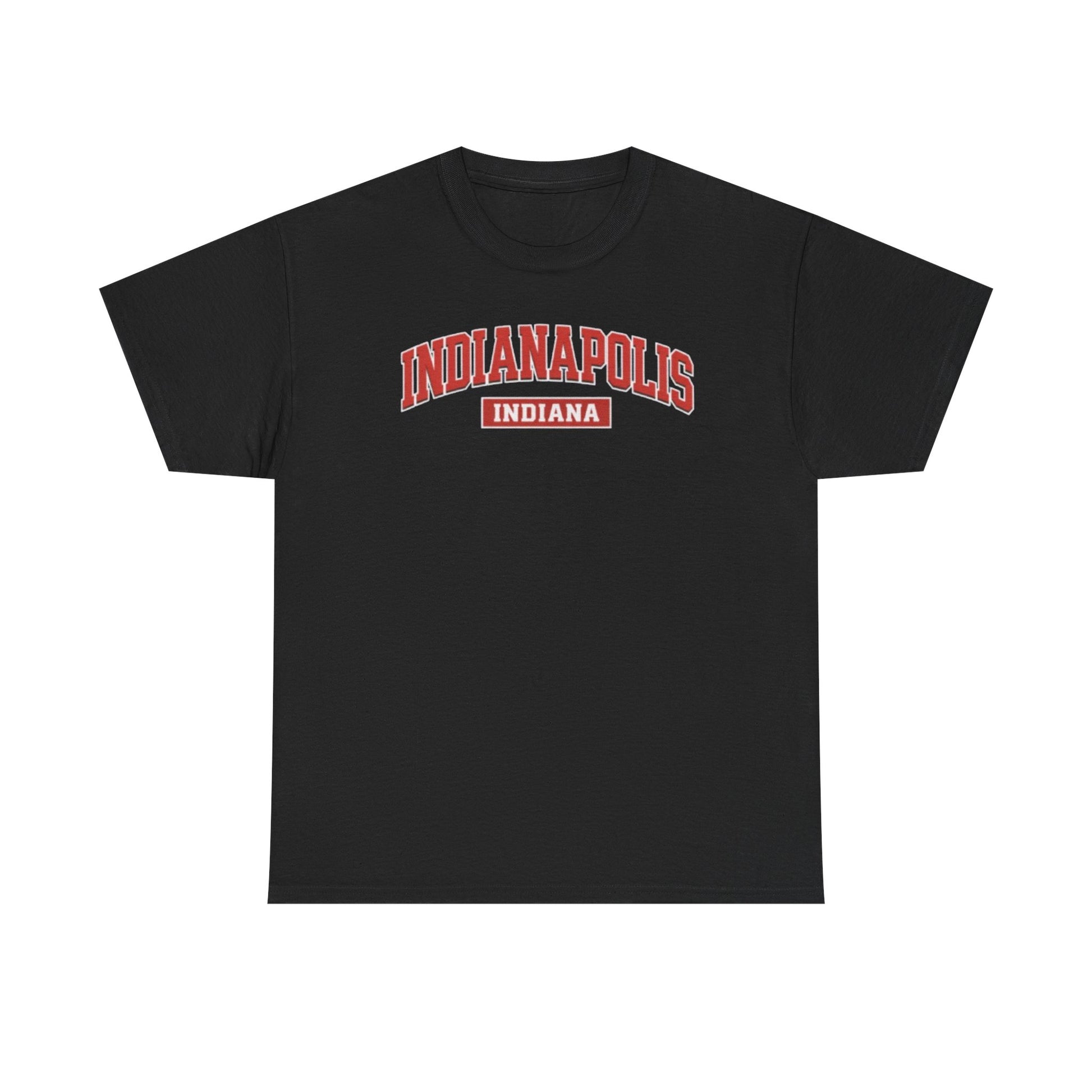 Indianapolis Indiana T-Shirt — Retro Collegiate City Tee – breathable comfort wear, breathable comfort wear, image 1.0