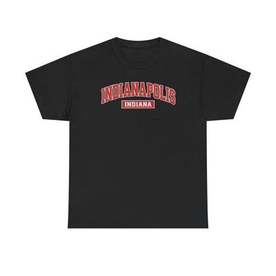 Indianapolis Indiana T-Shirt — Retro Collegiate City Tee – breathable comfort wear, breathable comfort wear, image 1.0