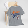 Lavender Athletic Division NY Vintage Graphic Tee collegiate style t-shirt