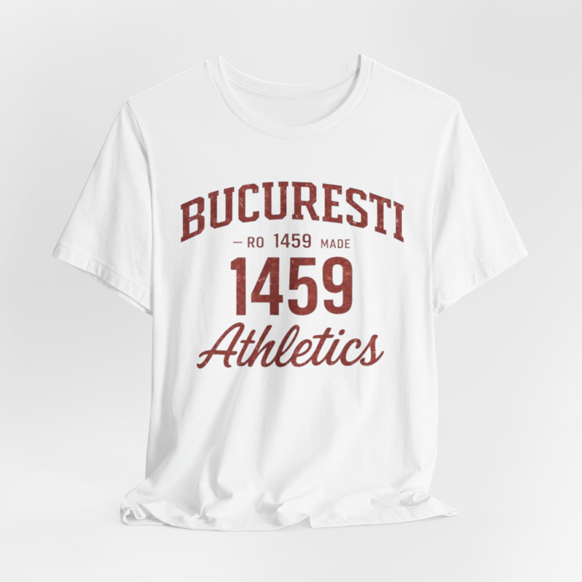 Lavender Tricou Atletism București 1459 stil universitar