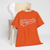 Chocolate Indianapolis Script Tee — Vintage City Baseball  T‑Shirt