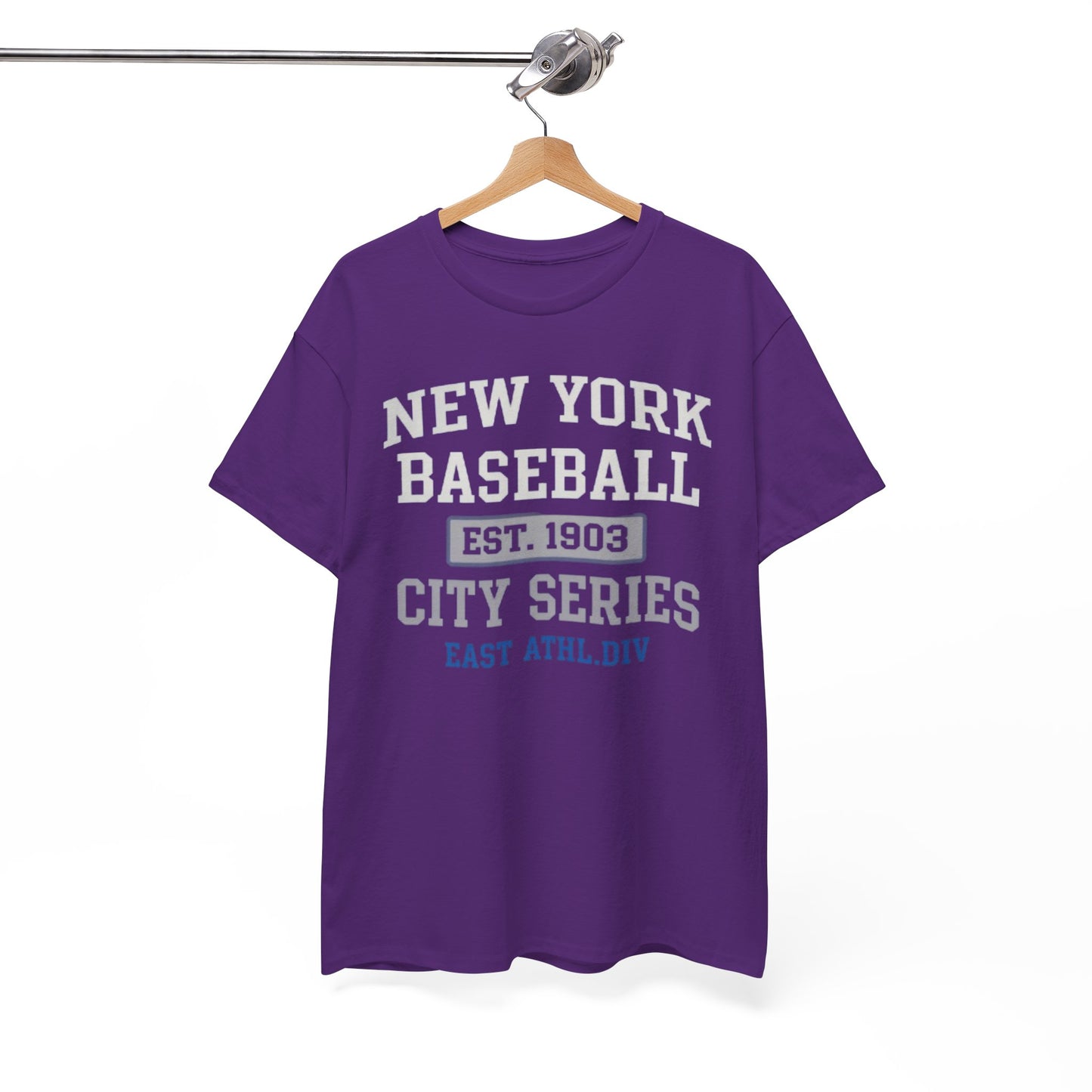 New York Baseball City Series Tee – EST. 1903 Vintage Athletic T‑Shirt