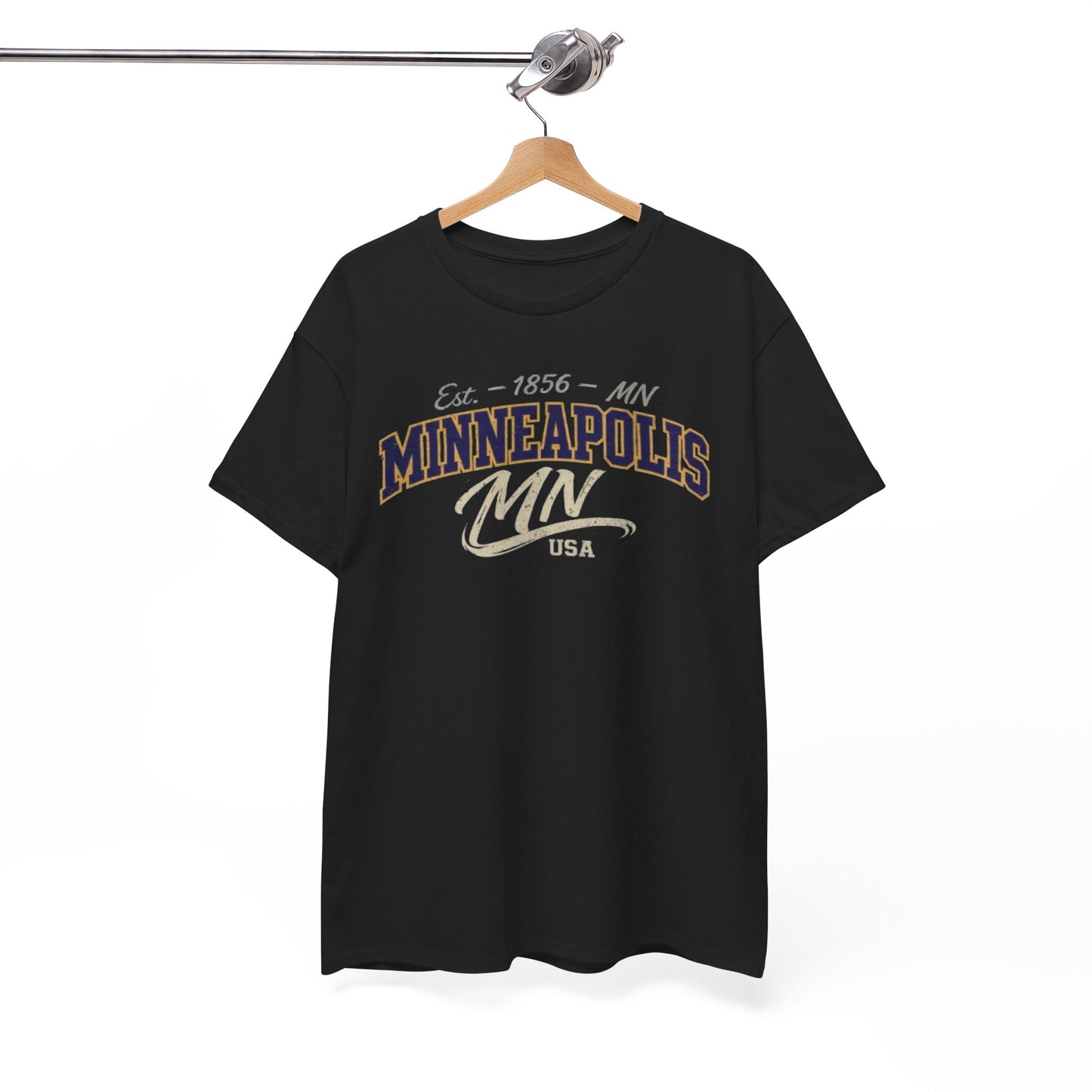 Minneapolis MN Vintage Script T-Shirt streetwear tee