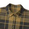 colorado buffaloes tartan plaid black gold  women tartan plaid game day shirt