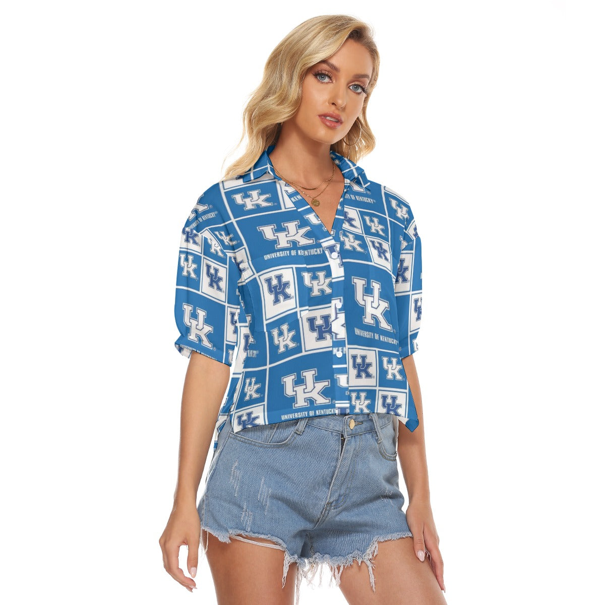 Kentucky Wildcats Women's V-neck Shirts varsity sportswear product image 2.0