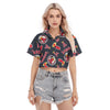 Los Angeles Angels Women's Cropped Shirt los angeles angels baseball fan apparel california game day outfit