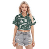 Michigan State Spartans Women's Cropped Shirt - Big Ten football apparel varsity sportswear product image 1.0