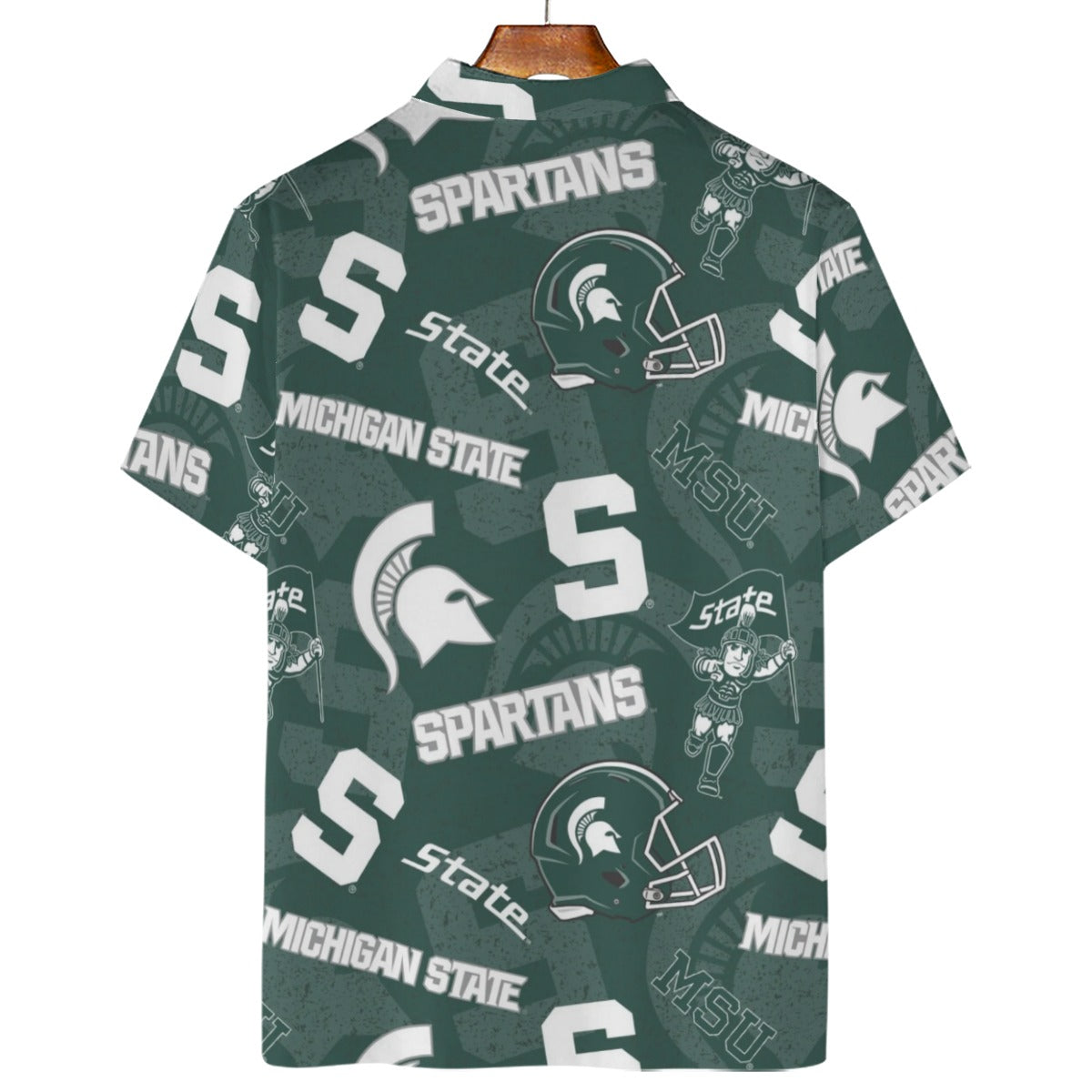 Michigan State Spartans Polo Shirt | 180GSM - Big Ten football apparel varsity sportswear product image 2.0
