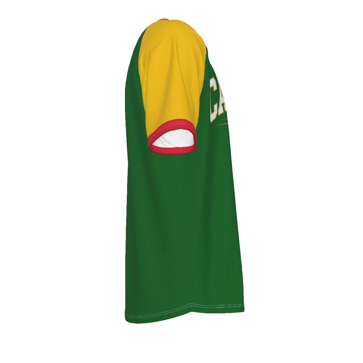 Cameroon National Football Team Short Sleeve T-shirt streetwear fashion product image 4