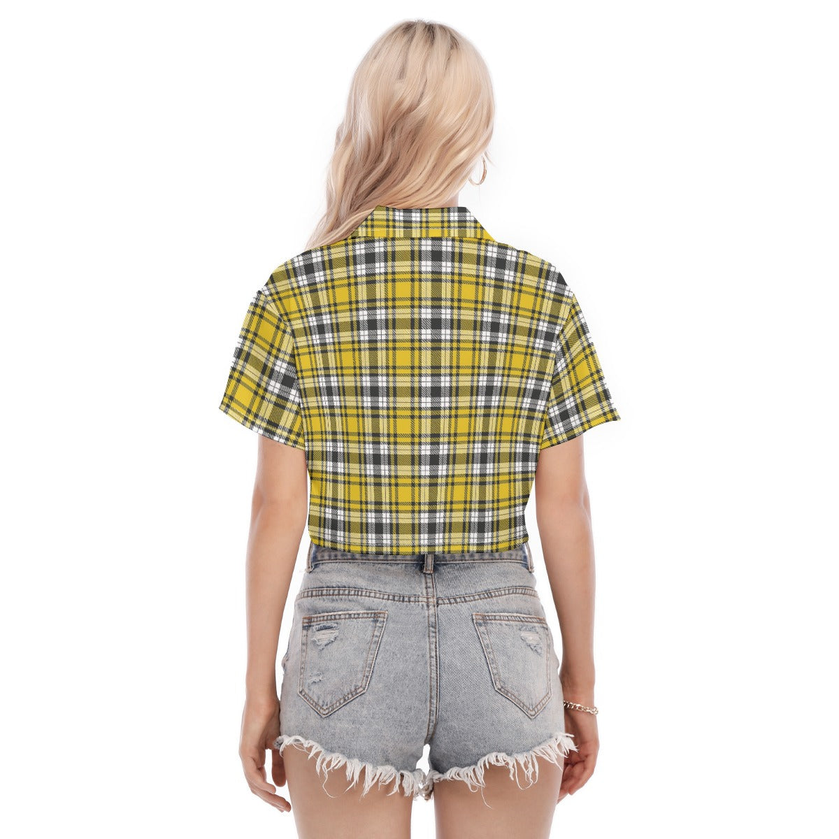 kansas jayhawks tartan plaid women shirt women tartan plaid game day fashion