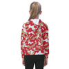 White Smoke San Francisco Football Camo Kid's Heavy Fleece Hoodie