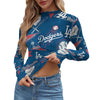 Los Angeles Dodgers Women's Mesh T-shirt los angeles dodgers baseball fan apparel game day outfit