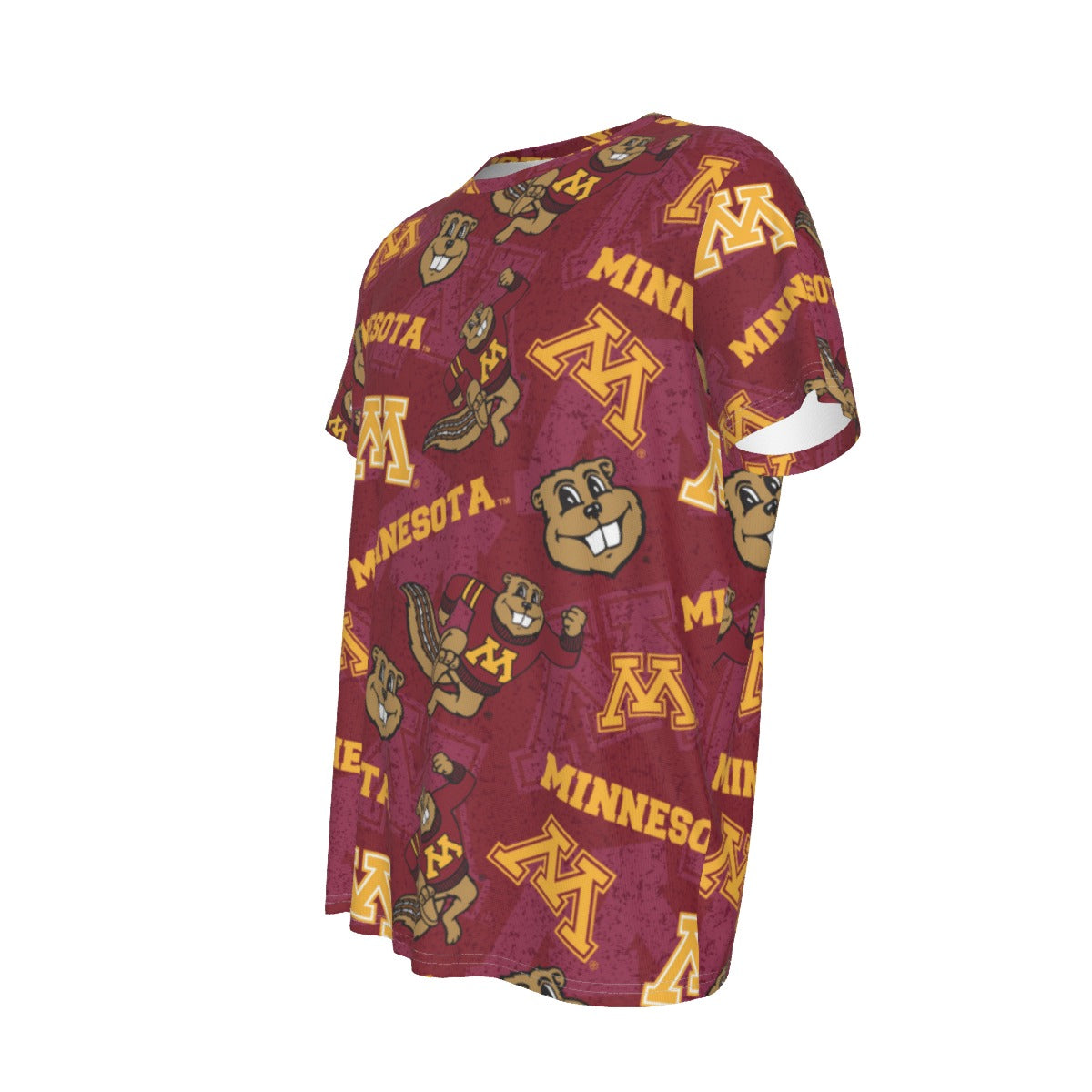 Minnesota Golden Gophers Short Sleeve T-Shirt White varsity sports apparel