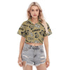 Central Florida - Knights Women's Cropped Shirt White varsity game day apparel