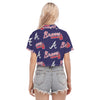 nan atlanta braves baseball fan apparel game day outfit