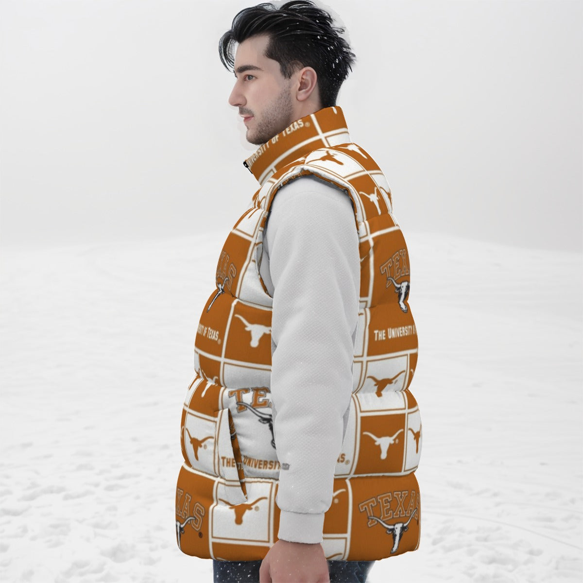 Lavender Texas at Austin - Longhorns Unisex Down Vest