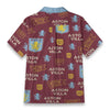 Aston Villa Men's Casual Hawaiian Short Sleeve Shirt | 125GSM Cotton
