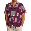 Texas A&M Aggies Men's Hawaiian Shirt|150GSM - Aggies fan gear varsity sportswear product image 1.0
