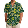 Oakland Athletics Men's Hawaiian Shirt|150GSM oakland athletics baseball fan apparel game day outfit