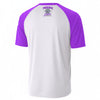 White Smoke Phoenix 602 Champs T-Shirt – Purple White Varsity Athletic Streetwear Style