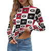 Georgia - Bulldogs Women's Mesh T-shirt White varsity sports apparel