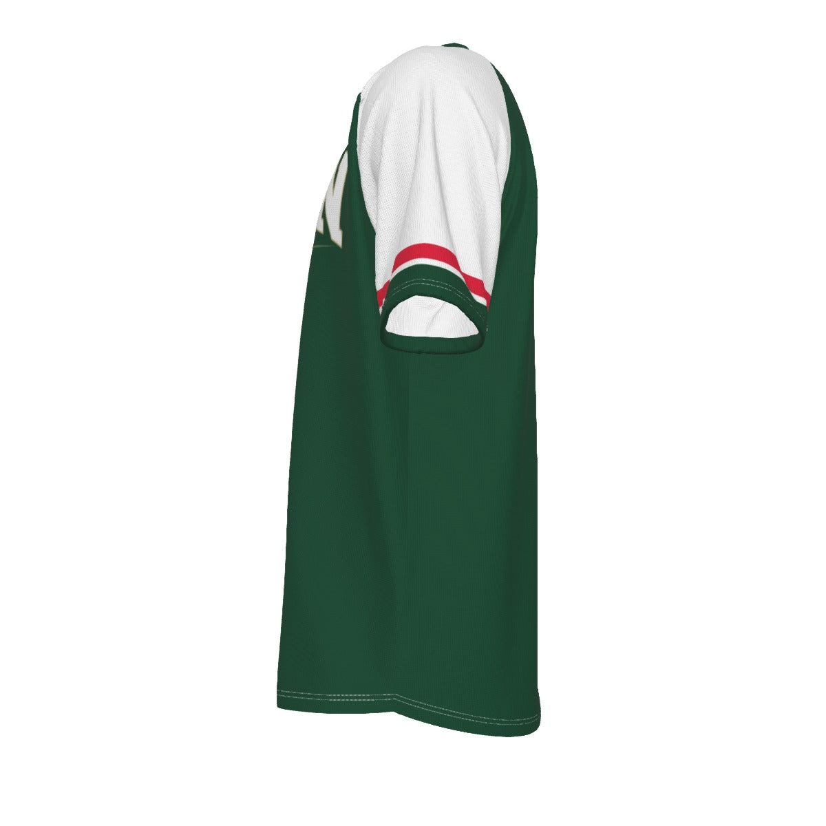 Iran Soccer T-Shirt Green White – Iran Football Shirt Team Melli Fan Tee streetwear fashion product image 6
