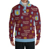Aston Villa Men’s Casual Pullover Shirt With Half Zipper