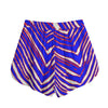 White Smoke Buffalo Zebra Football Women’s Shorts With Drawstring – Lightweight Game Day Comfort (Rayon)