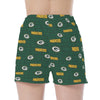 Green Bay Packers Wide Waistband Sport Shorts