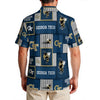 Georgia Tech Yellow Jackets Men's Hawaiian Shirt|150GSM varsity sportswear product image 2.0