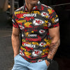 Kansas City Chiefs Men's Polo Shirt red gold football outfit image 1.0
