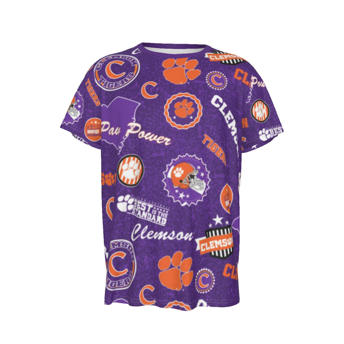 Clemson Tigers Short Sleeve T-Shirt - ACC football apparel varsity sportswear product image 1.0