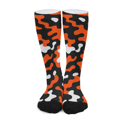 White Smoke Cincinnati Bengals Camo Long Socks