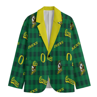 Oregon football college Suit Blazer – lightweight game day shirt, nfl fan apparel, image 1.0