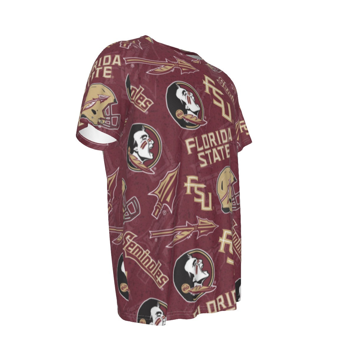 Florida State Seminoles Short Sleeve T-Shirt - ACC football apparel varsity sportswear product image 4.0