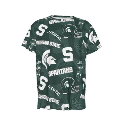 Michigan State Spartans Short Sleeve T-Shirt - Big Ten football apparel varsity sportswear product image 1.0