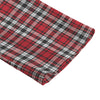 louisville cardinals tartan plaid oversized button up women shirt women's chiffon shirt with elbow sleeve women tartan plaid game day fashion