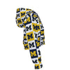 White Smoke Michigan Football Women’s Crop Top Hoodie With Zipper Closure – Cropped Zip-Up Game Day S