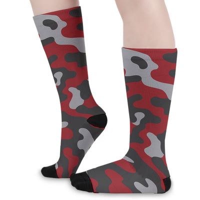 Tampa Bay Buccaneers Camo Long Socks – breathable comfort wear, casual fan outfit, image 1.0