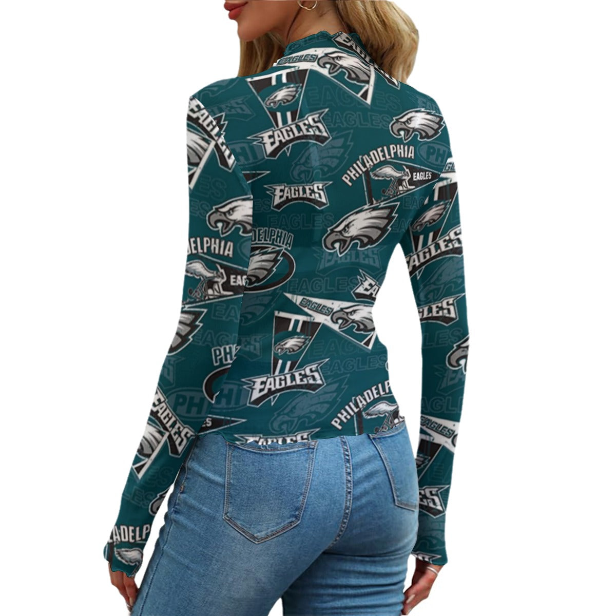 Philadelphia Eagles Women's Mesh T-shirt