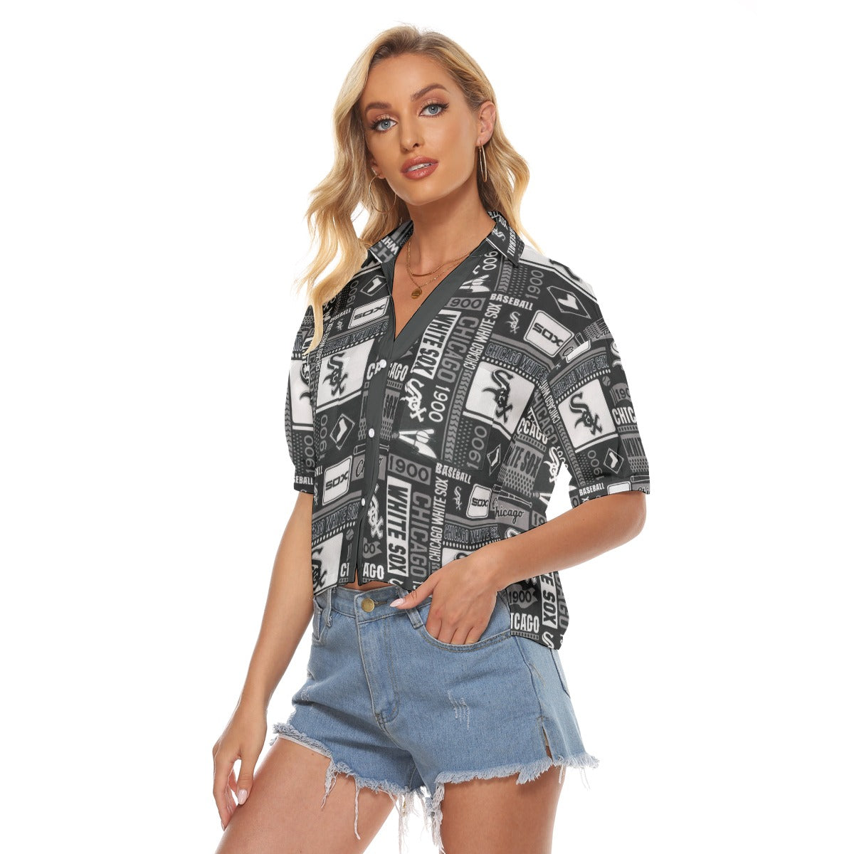nan chicago white sox baseball fan apparel streetwear game day outfit