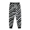 Las Vegas Football Zebra Jogger Pants – Black and White Game Day Streetwear – nfl fan apparel, football shirt, image 1.0