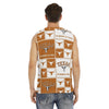 White Smoke Texas at Austin - Longhorns Men's O-neck Tank Top|210GSM