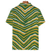 White Smoke Green Bay Football Yellow Green Men’s Polo Shirt 180GSM – Game Day Streetwear