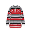 Ohio State Women's Heavy Fleece Hoodie White game day varsity apparel
