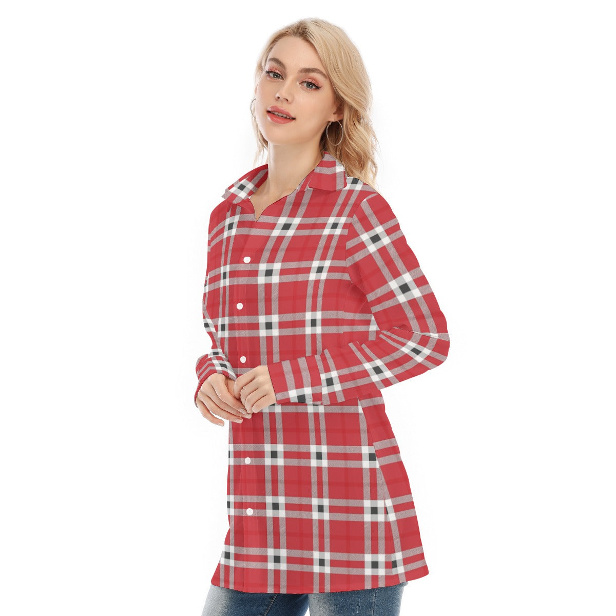 college tartan plaid women shirt women tartan plaid game day fashion