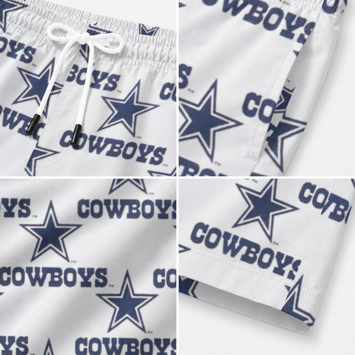 Dallas Cowboys Men's Beach Shorts streetwear fashion product image 5