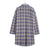 florida gators tartan plaid blue orange  women tartan plaid game day shirt